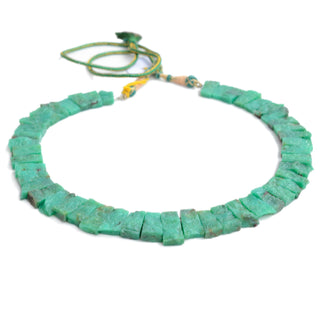 Natural Chrysoprase Layout Necklace, Cleopatra Necklace, Graduated Collar Necklace, Necklace for Women, 16mm to 22mm, 19 Inch, GDS2168