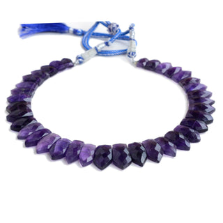 Natural Amethyst Layout Necklace, Cleopatra Necklace, Graduated Collar Necklace, Necklace for Women, 16mm to 22mm, 16 Inches, GDS2164