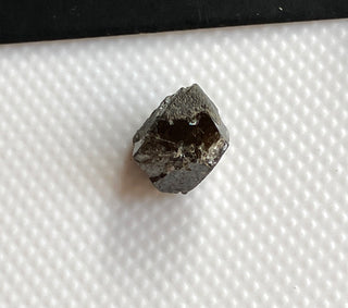 1.91CTW/7.4mm Natural Brown Rough Raw Octahedron Diamond Loose Conflict Free Earth Mined Diamond Crystal For Pendant Ring, DDS774/15