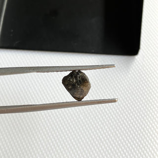 1.97CTW/7.4mm Natural Brown Rough Raw Octahedron Diamond Loose Conflict Free Earth Mined Diamond Crystal For Pendant Ring, DDS774/16