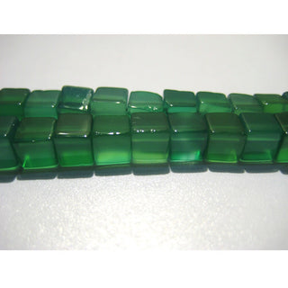 Green Onyx Beads, Plain Box Beads, 6mm Beads, 16 Inches, 66 Pieces Approx, Wholesale Gemstones