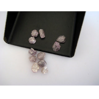 1 Piece 4mm Each Pink Diamond Loose, Natural Rough Raw Loose Diamond For Making Jewelry