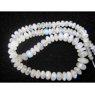 Rainbow Moonstone Rondelle, White Rainbow Beads, 4mm To 12mm Beads, Rondelle Beads, 16 Inch Strand, 100 Pieces Approx