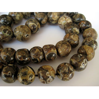 Jasper Bead, Picture Jasper, Jasper Rondelle, Rondelle Beads, 9mm To 12mm Beads, 8 Inch Half Strand