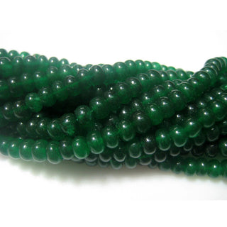 Emerald Beads, Beryl Beads, Rondelle Beads, Multistrand Necklace, 7 Strands, 4mm To 5mm Beads, 16 Inch To 20 Inch Strand