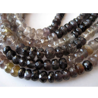 Cats Eye Rondelle, Faceted Rondelle Beads, Solomon Cats Eye, 5mm Beads, Wholesale Gemstones, 105 Pieces Approx, 14