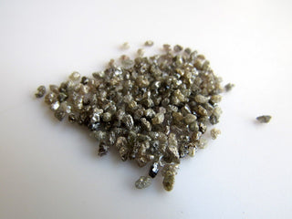 5 Carats 3mm To 2mm Brown Color Uncut Diamond, Undrilled Raw Rough Diamond Chips