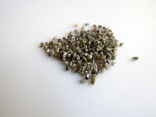 5 Carats 3mm To 2mm Brown Color Uncut Diamond, Undrilled Raw Rough Diamond Chips