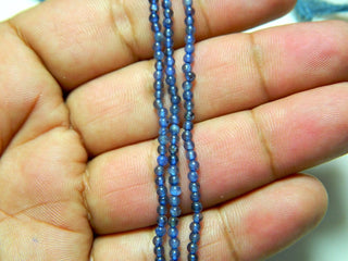 5 Strands Wholesale Iolite Round Beads, Iolite Beads, 2.5mm Beads, 13.5 Inch Strand, SKU-DSCN5805