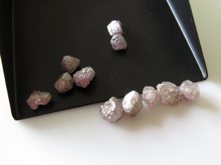 1 Piece 4mm Natural Pink Color Raw Rough Diamond Loose – Pink Natural Uncut Diamond SKU-D22P