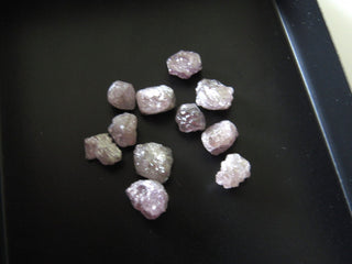 1 Piece 4mm Natural Pink Color Raw Rough Diamond Loose – Pink Natural Uncut Diamond SKU-D22P