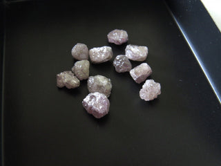 1 Piece 4mm Natural Pink Color Raw Rough Diamond Loose – Pink Natural Uncut Diamond SKU-D22P