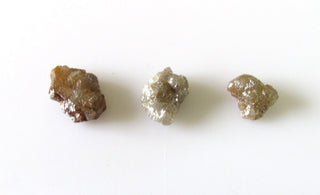 1 Pieces 8.5x7x3mm 1.90CTW Brown Raw Rough Diamonds, Natural Uncut Diamond Loose For Jewelry