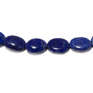 Lapis Lazuli Smooth Oval Beads, Lapis Beads, Natural Lapis Lazuli 20mm To 25mm Lapis Beads, 13 Inch Strand, SKU-SS79