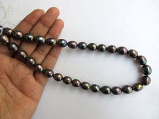 FreshWater Pearl, Loose Pearls, Potato Pearls, Seed Pearls, Oval Pearls, 15 Inches, 7x10mm Each, SKU-FP27