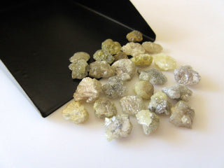 1 Piece Flat Yellow Raw Diamonds, Rough Diamonds, Yellow Diamonds, Uncut Diamonds 7mm each Approx, SKU-DD41