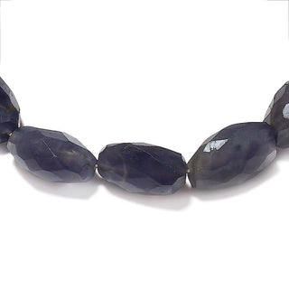 Iolite Beads, Faceted Tumbles, Iolite Gemstone Beads, 25mm To 30mm Beads, Wholesale Price, 13 Inch Strand, SKU-AA50