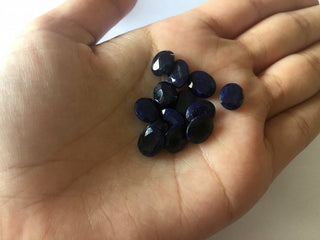 5 Pieces 10x8mm Each Blue Sapphire Faceted Loose Gemstone For Jewelry SKU-BS1