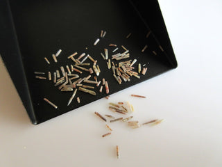 Red Raw Natural Rough Diamond Pipes, 3mm To 7mm Approx Raw Rough Uncut Diamond Sticks, SKU-Dd216