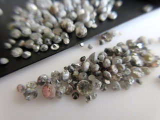Gray Raw diamonds, Loose Rose Cut Diamond, Gray Diamond, To Give Your Jewelry A Unique look, SKU-DD225