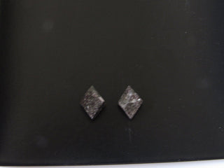 2 Pieces 6mm Matched Pairs Natural Diamond Personalised Jewelry, Natural Raw Rough Laser Cut Diamond SKU-1