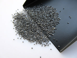 5 Carats Black Diamond Dust, One Size Fine Quality Uncut Rough Raw Uncut Diamond, DD11