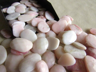 7 Pieces 13mm To 20mm Each Natural Opal Pink Color Mixed Shaped Faceted Rose Cut Flat Back Loose Cabochons RS37