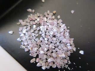 25 CTW Natural Pink Fine Quality Uncut Diamond Dust,  Natural Raw Rough Diamond Chips For Making Jewelry DD7