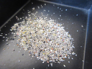 50 CTW Natural White/Red/Black/Yellow Diamond Dust, Multi Colored Raw Rough Uncut Diamond Dust SKU-DD8