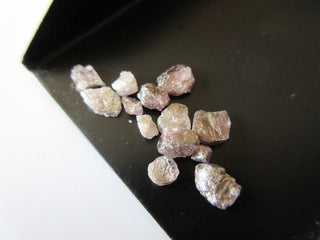 Purple Pink Rough Diamond, Pink Diamond, Natural Purple Diamond, Raw Diamonds, Uncut Diamonds, 1 Piece, 6-7mm Approx, SKU-DDS121