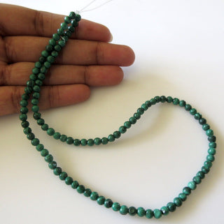 6mm Malachite Round Beads, Natural Malachite Beads, Wholesale Malachite Gemstones, 15 Inch Strand, Sold As 1 Strand/5 Strand, SKU-2987/1