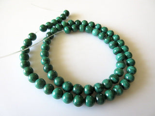 4mm Malachite Round Beads, Natural Malachite Beads, Wholesale Malachite Gemstones, 15 Inch Strand, SKU-2993/1