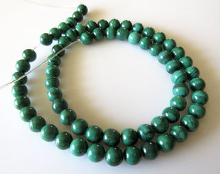 4mm Malachite Round Beads, Natural Malachite Beads, Wholesale Malachite Gemstones, 15 Inch Strand, SKU-2993/1