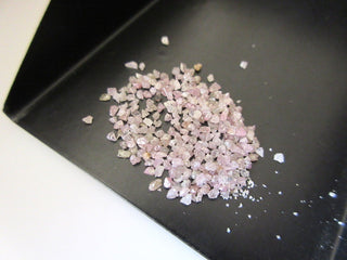 25 CTW Natural Pink Fine Quality Uncut Diamond Dust,  Natural Raw Rough Diamond Chips For Making Jewelry DD7